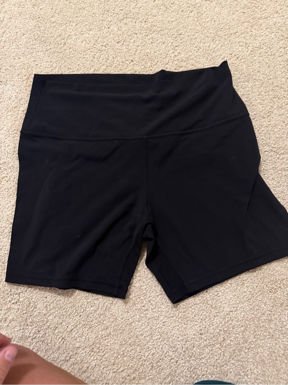 lululemon athletica Black Camo Bike Shorts